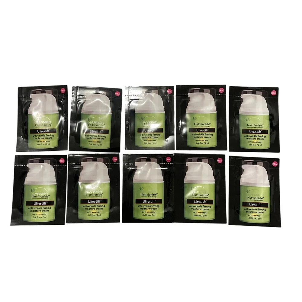20 Garnier Nutritioniste Ultra Lift‎ Anti Wrinkle Firming Moisture Cream Packets